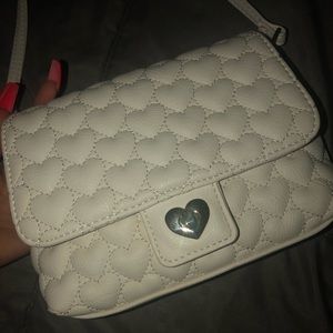Small heart crossbody bag